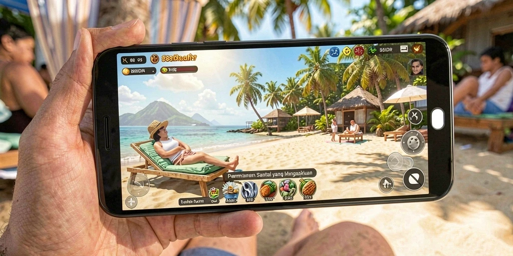 Screenshot gameplay 888IDR menampilkan keseruan bermain santai.