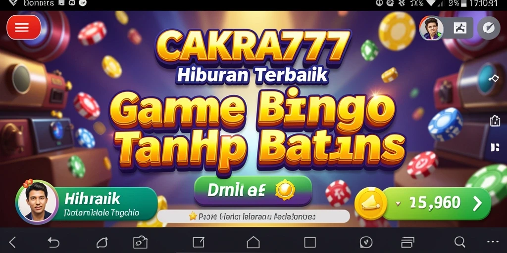 Tampilan menarik dari gameplay Bingo di CAKRA777.