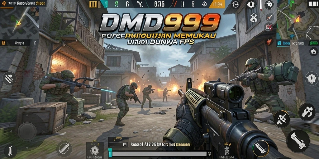 Gameplay DMD999 yang penuh aksi dan menegangkan.