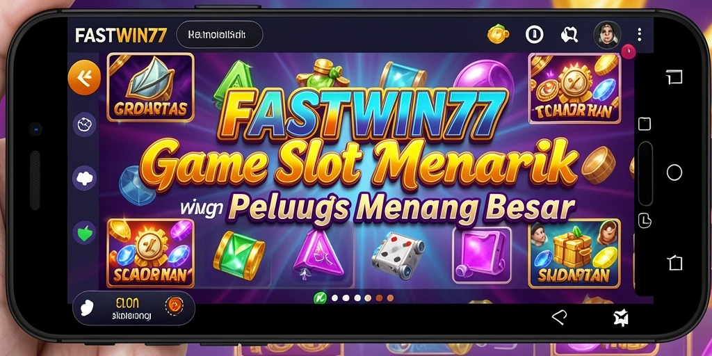 Gameplay FASTWIN77 menampilkan desain Slot yang menarik dan interaktif.