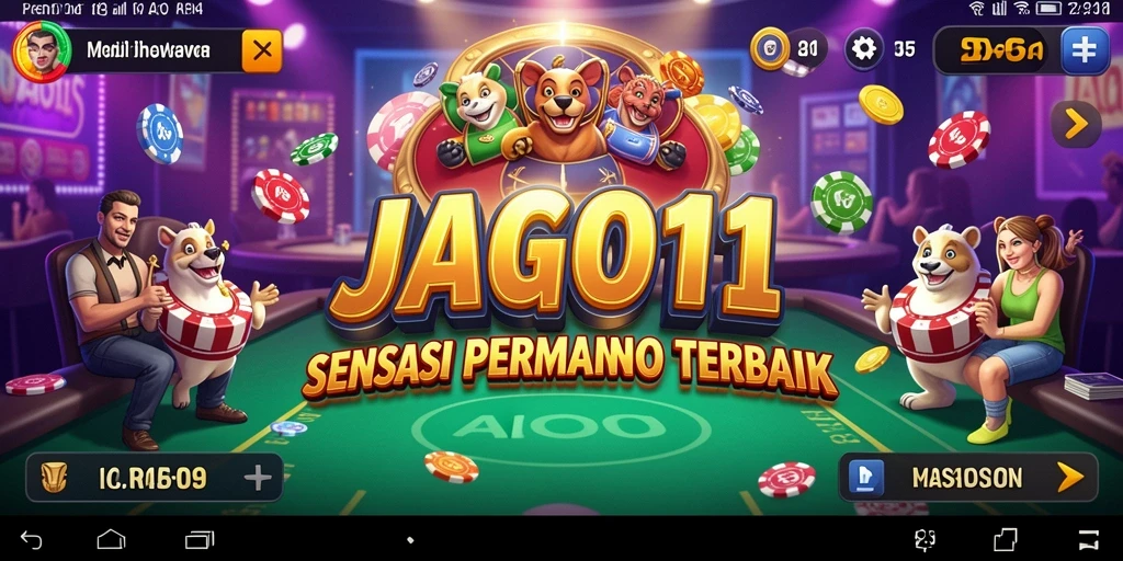 Tangkapan layar gameplay JAGO11 menampilkan suasana Kasino yang menegangkan dan menghibur.