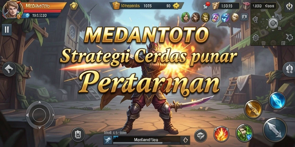 Tampilan gameplay <strong>MEDANTOTO</strong> yang menegangkan dan penuh strategi.