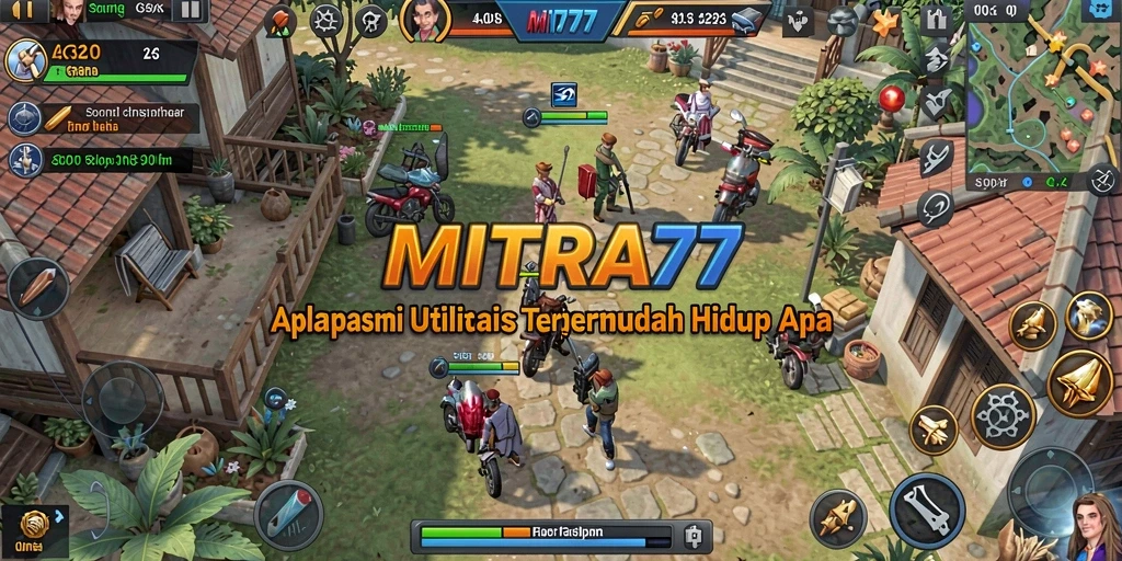 Screenshot utama MITRA77 menampilkan antarmuka aplikasi utilitas yang intuitif.