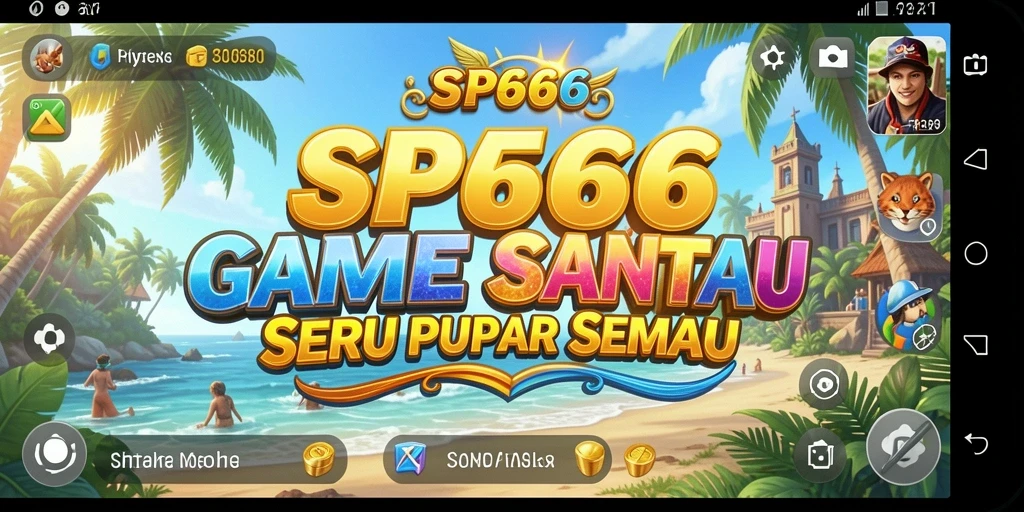 Tampilan gameplay SP666 yang penuh warna dan menarik.