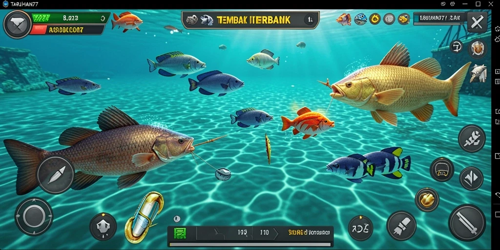 Tangkapan ikan besar saat bermain TARUHAN77.